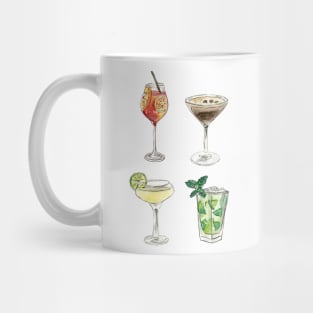 Summer drink list Cocktails Mug